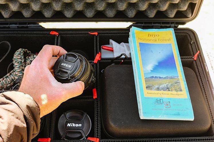 Perfect <a href="/TrekPak/">TrekPak</a> Setup.

#PelicanPRO via <a href="/greggboydston/">Greggory Boydston</a> putting some #gear to the test in the Eastern #Sierra Mountains.

#PelicanCase #HotShot #FireSafety