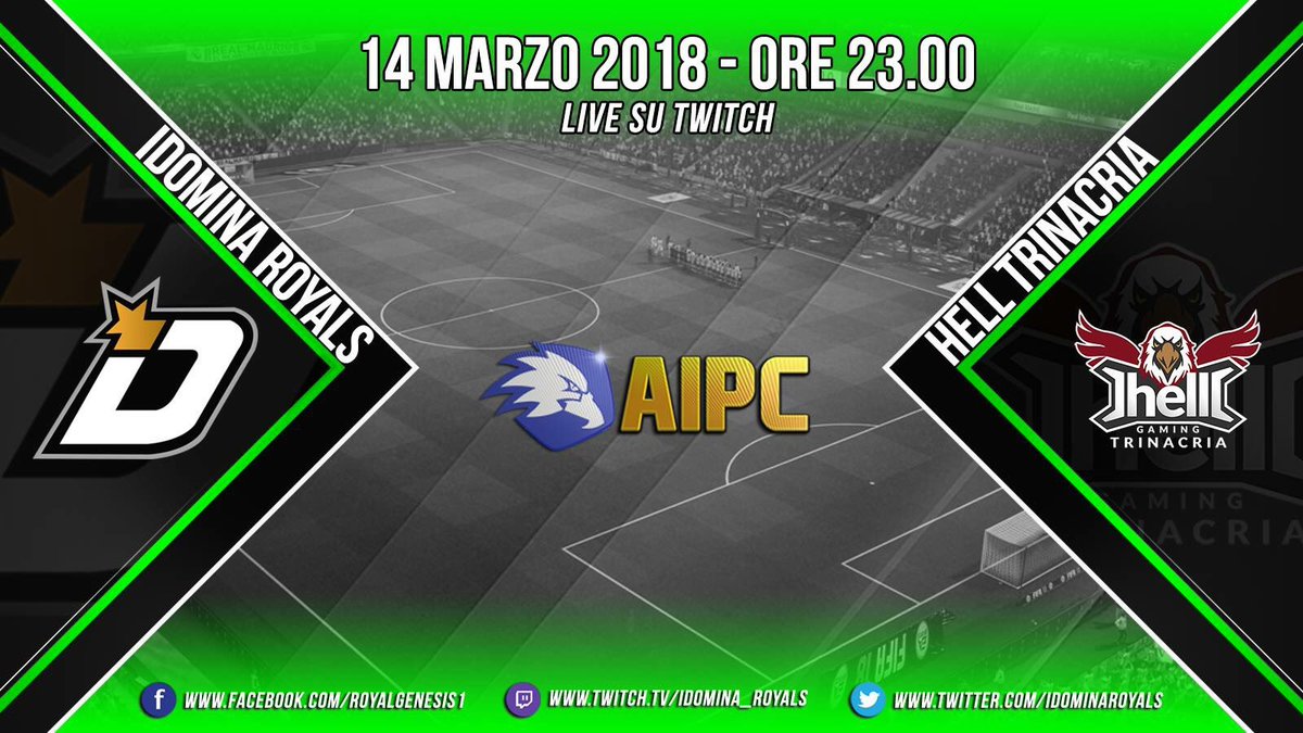_LucaFerrari's tweet photo. ⚽️ MATCHDAY ⚽️
🏆@FVPA_net - #CoppaItalia
🗓Sedicesimi di Finale
🆚#ItalianRaptors
🕥22:30
➖➖➖➖➖➖
🏆 @AIPC_ITALIA
🕥 23.00
🆚 @RTrinacria
📺 live 👉🏻https://t.co/D8aquWyErP
@iDominaEsports https://t.co/HDhrp1roo9