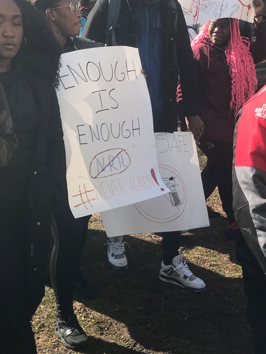 PrincipalMosely's tweet photo. Our students are@committed@to being part of the solution and not the problem! #ehallnation #campusunity #Enough https://t.co/zKpgluDSpc