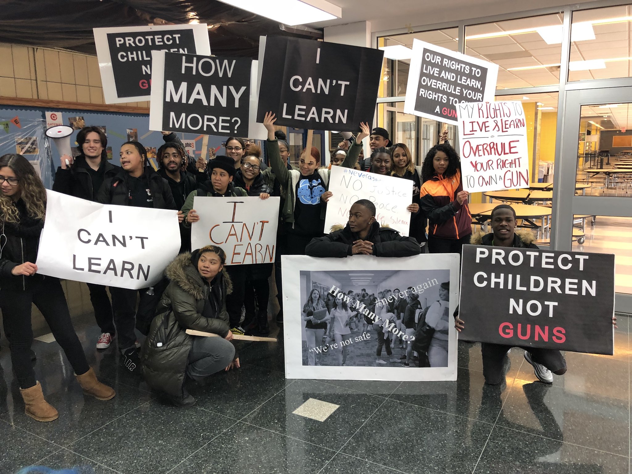 Brian Pew On Twitter Student Led Walkout 49th Street Campus