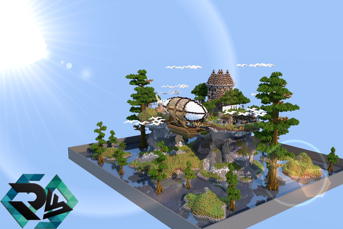 evolucionbt's tweet image. ⚒️New survival map🍀

made in: @evolucionbt  😀

rendered by: @BodhiCrafter 📸

For the network: #playcraft 👊