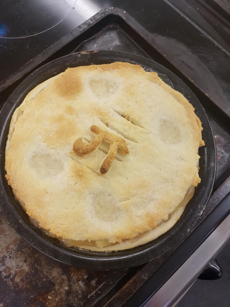 WHSteamtech's tweet image. Happy PI day from our clever year 10s! #dtchat #PiDay2018