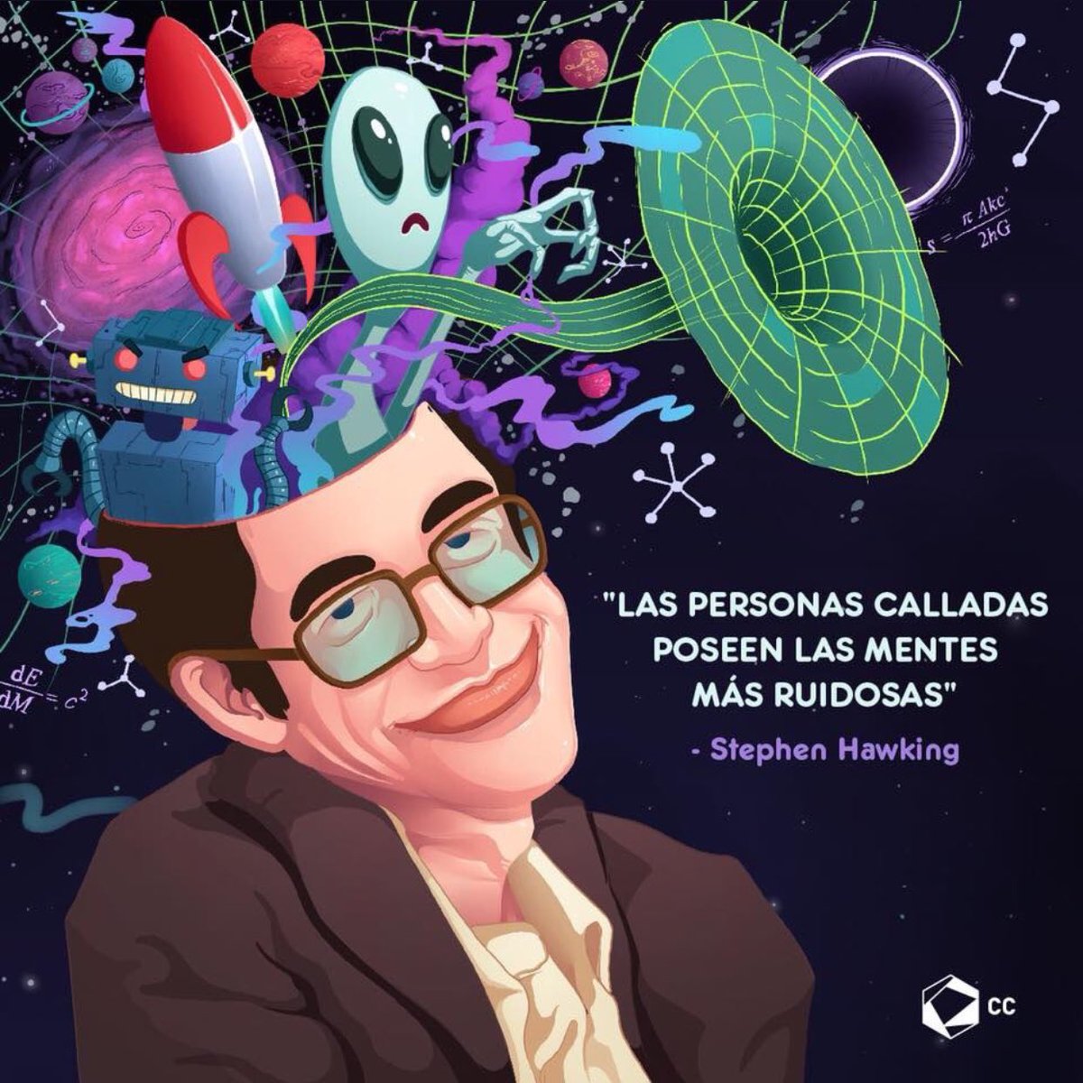 #StephenHawking, hemos perdido un gran científico y un gran inspirador. Sus limitaciones físicas nunca fueron obstáculo para liberar su prodigioso intelecto. Decia “ tras cada persona excepcional, hay un profesor excepcional “ ..”Miren a las estrellas no a los pies” 💫⭐️💫⭐️