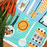 Quick! Only a few towels remain in our winter sale (which ends Monday) including this incredible linen union Pots and Pans design which is half price! todryfor.com/sale