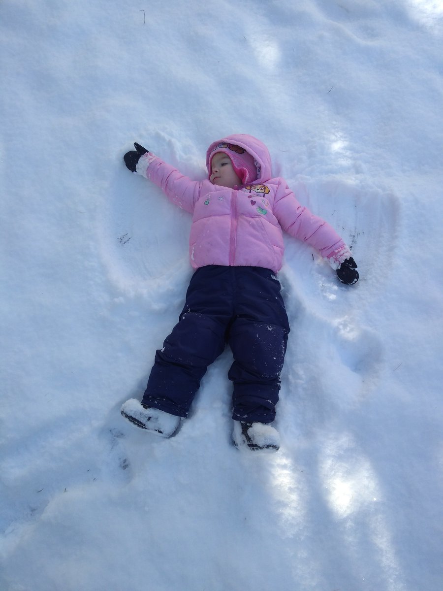 thetrustees's tweet photo. When was the last time you made a snow angel? Today's your day. Be a kid again and enjoy the snow! Or if you are a kid, you know what to do. https://t.co/ZXF6osmEs1 https://t.co/o8GVTpO3fJ