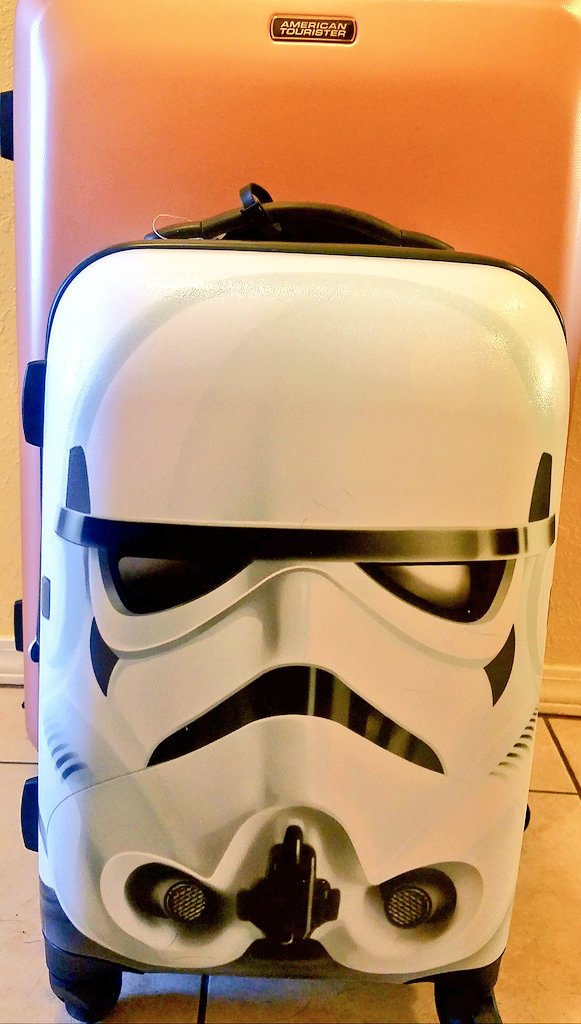 NerdyFamTravels's tweet photo. Our @AmTourister suitcases for the parents only trip have arrived. Can you guess who tends to be the overpacker? #packmorefun https://t.co/qJVlwLAOGe