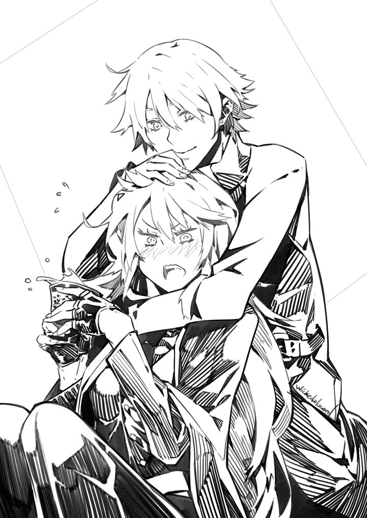 ・Artimys and Staen・

sketch commission.
OCs of x-cress
https://t.co/sVX3BRDlkt 
