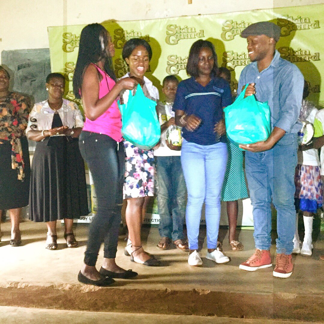 rctkwest's tweet photo. #ThrowbackRct to when we joined  @healthplusdc to bless the youngsters in Mpigi with scholastics and health education. #rotaract50 https://t.co/8UruYTzOvu