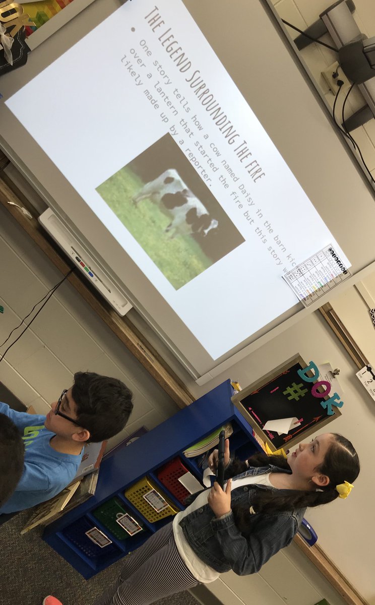 MsBoyce161's tweet photo. Chicago Fire Presentations! @SerenaHills_161 @Floss161EL #d161learns @msweigt https://t.co/UwrbHeNThi