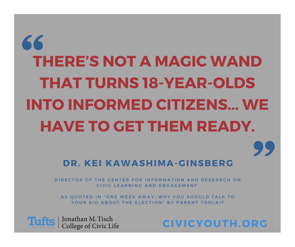 CivicYouth's tweet photo. Magic doesn't happen with youth turn 18...starting engagement early matters to building engagement in the long-term #22x20 https://t.co/1bRTHnfi11