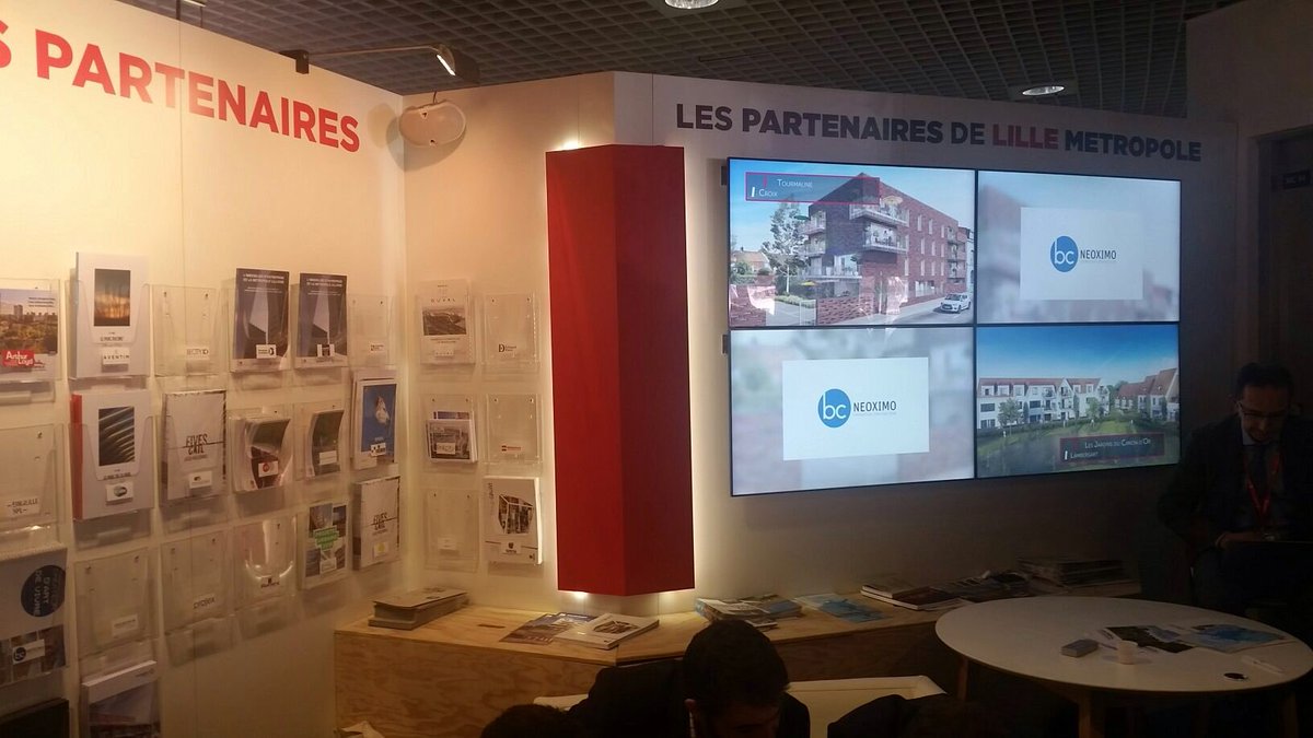 bc_neoximo's tweet photo. Neoximo est présent sur le stand de la @MEL_Lille pour le #MIPIM2018 https://t.co/U0PPdQChVZ