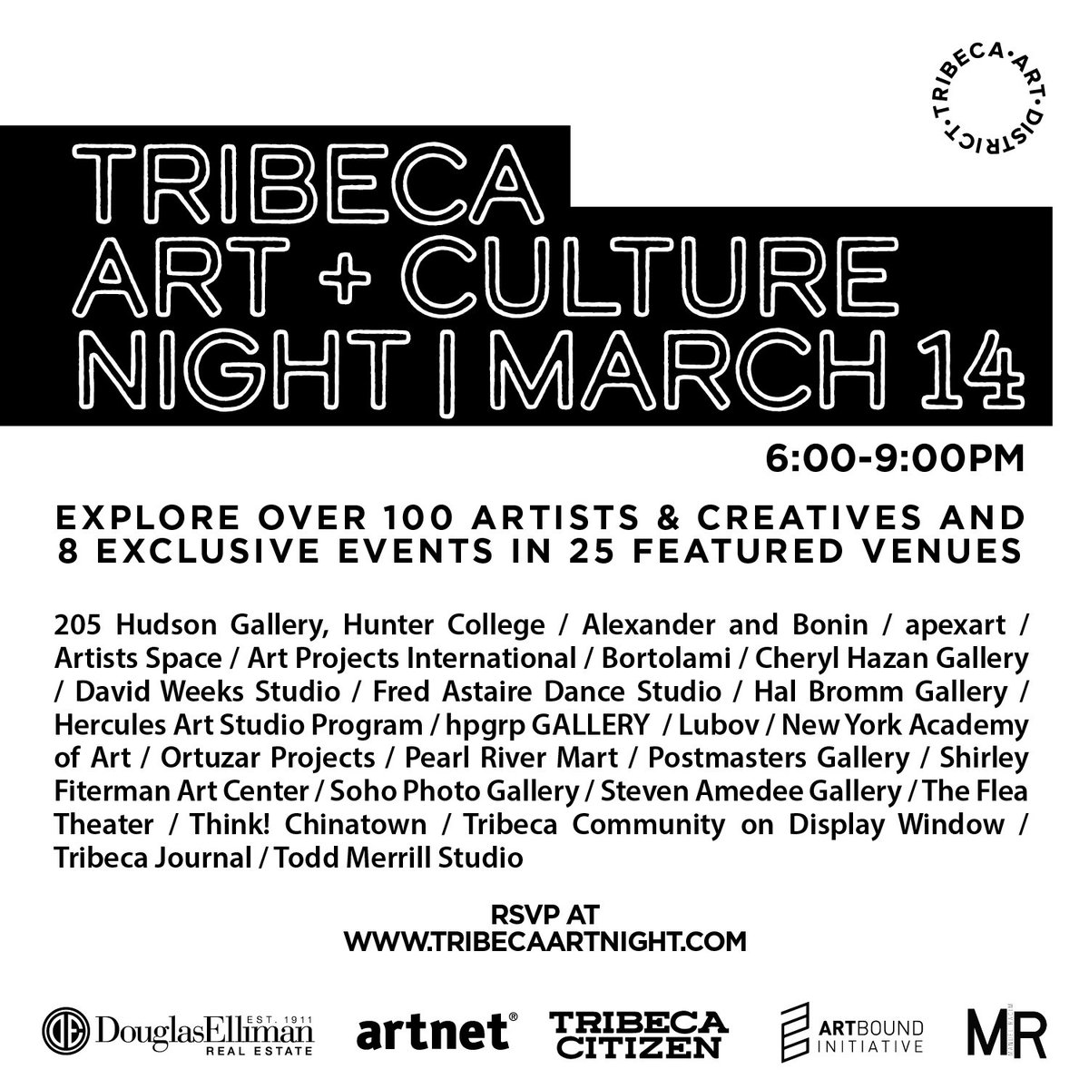 ManuelRacim's tweet photo. We're exited to be participating in #tribecaartnight and offering our space to host the festival's first ever Hub at 44 Hudson. Stop by tonight from 6PM to 9PM 
#manuelracim #tribeca #nyc https://t.co/xsePyZ9Ap9