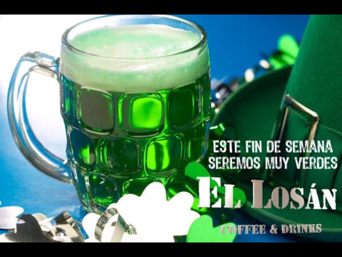El_losan_pub's tweet photo. Este Viernes y Sábado degusta una rica GUINNESS de barril..St.PATRICK’S y llévate tú regalo!! https://t.co/stIatI0gAl