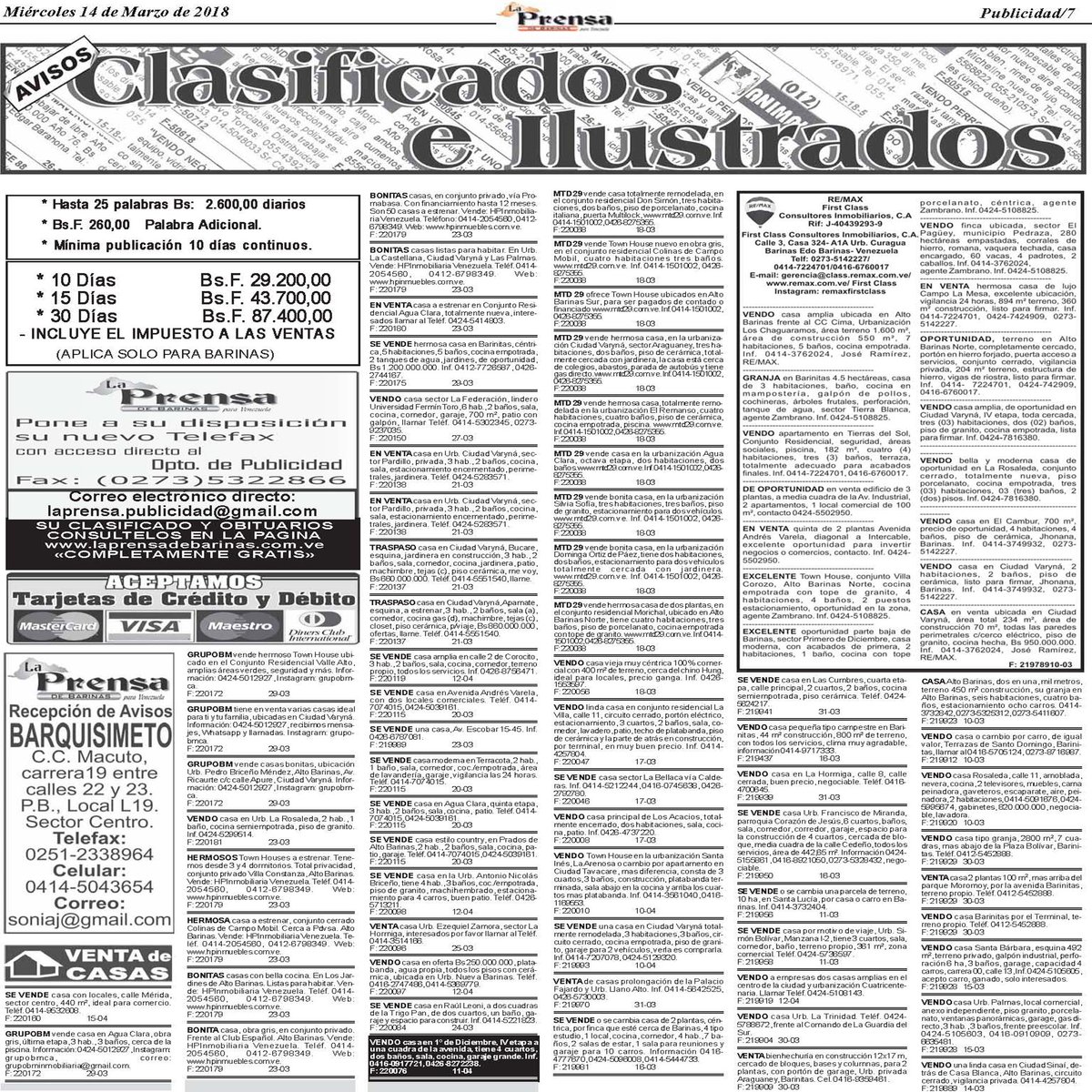 La Prensa de Barinas (@laprensabarinas) on Twitter photo 