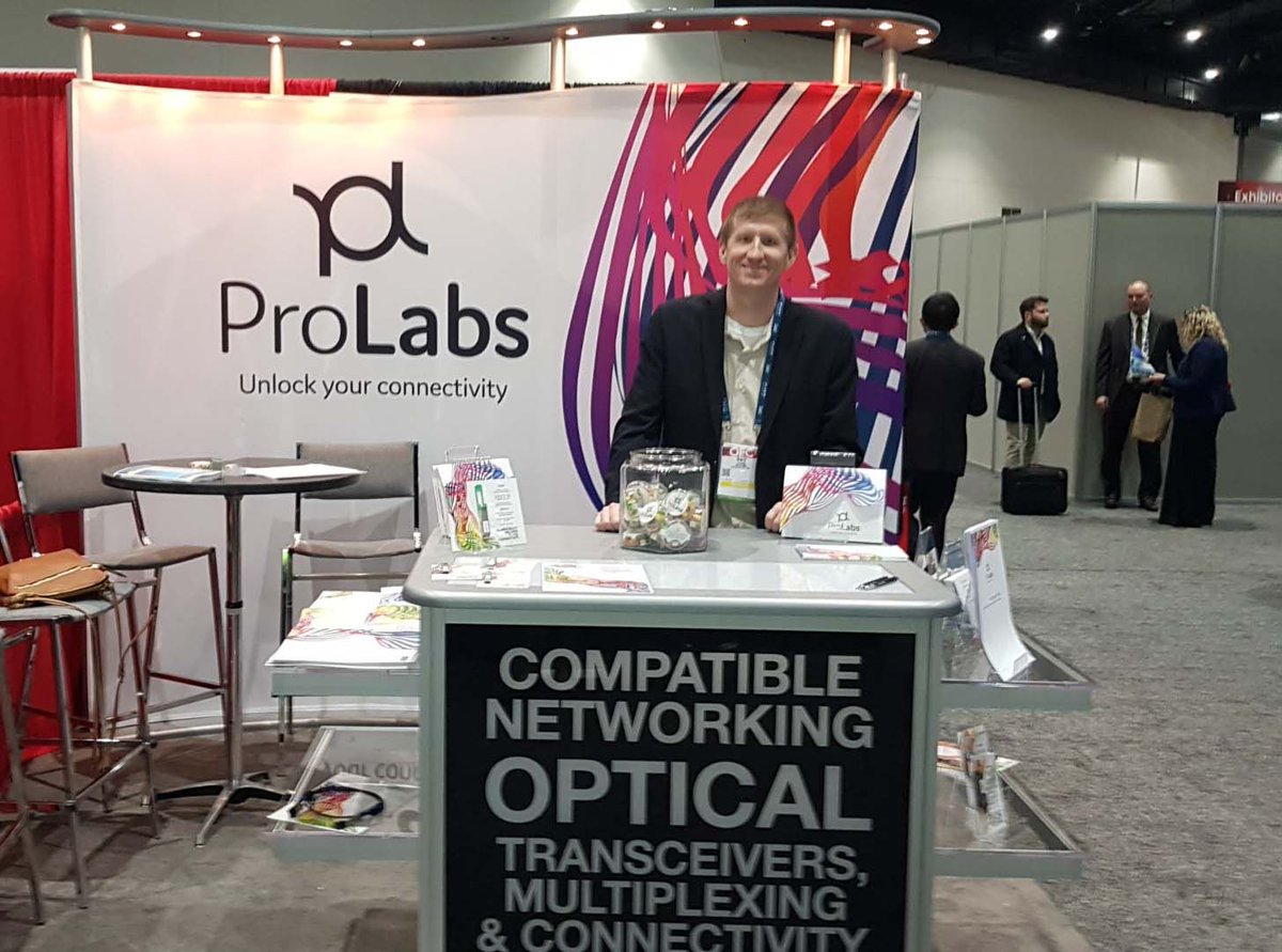 ProLabs_Global's tweet image. Ready for day two of #OFC2018.   Come along and meet the #ProLabs team at booth 1618