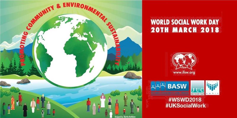 IfieldDrive's tweet photo. Currently making plans to take part in World Social Work Day on the 20th March.  'Promoting Community &amp; Environmental Sustainability' @BASW_UK ......6 days to go! #WSWD2018  #UKSocialWork https://t.co/1AnLKBE1Bq