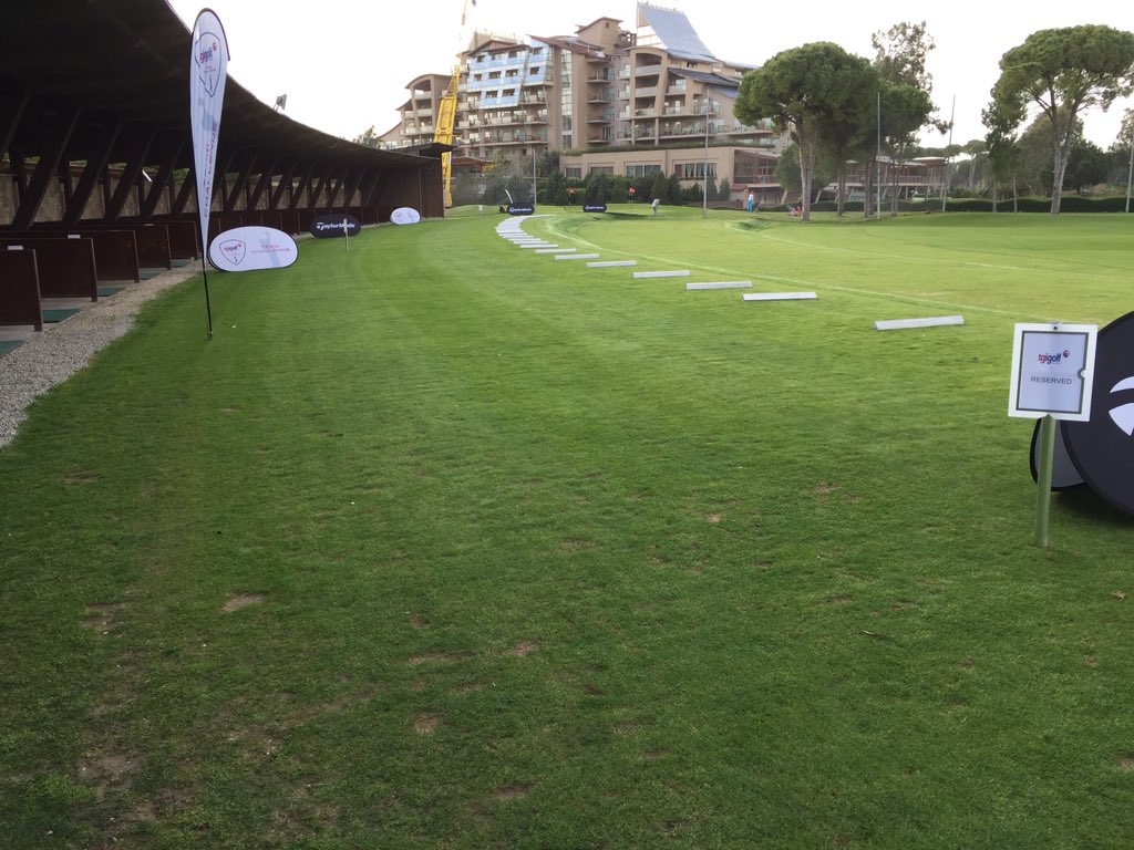 TGI_SimonK's tweet photo. All ready for day one of the @TGI_Golf team challenge #tgiturkey #privaterange https://t.co/pLk7Ejfo3Y