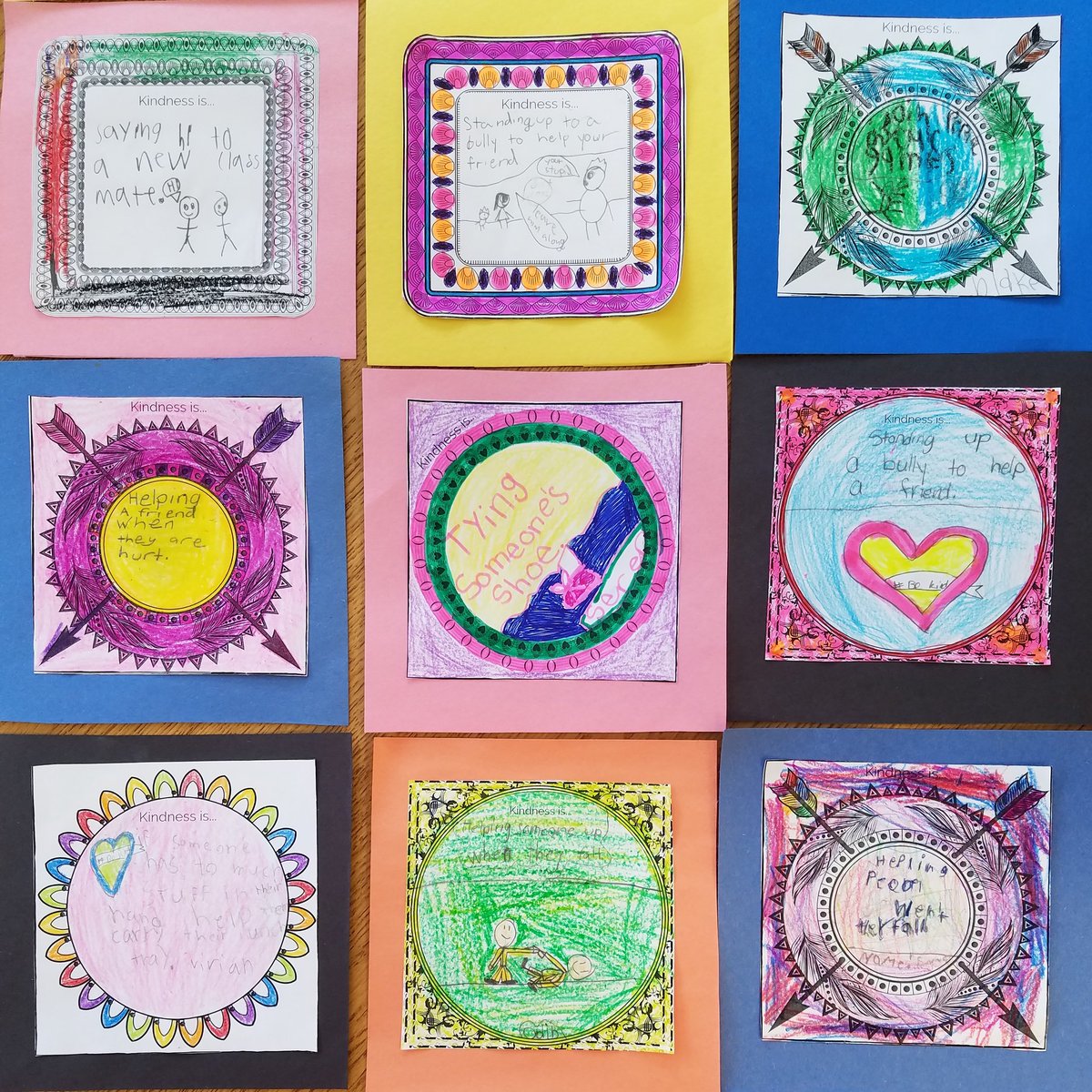 So very proud of our students today. #bekind #opsedu