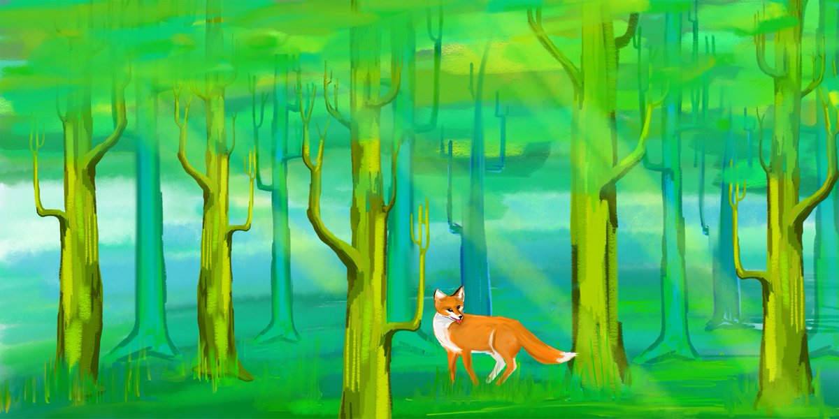 How To Draw A Forest Background Step By Step : 1 264 просмотрапять лет