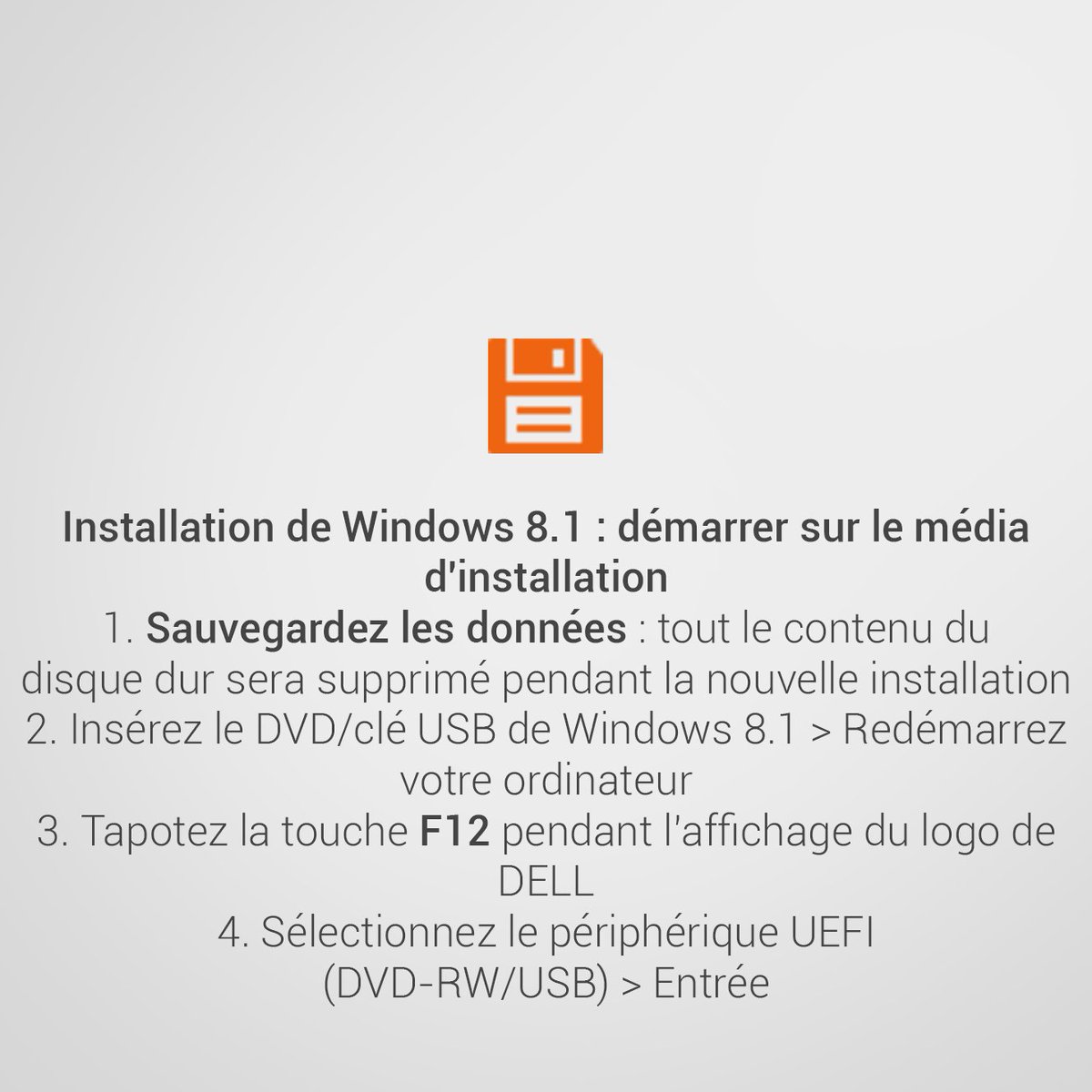DellVousAide's tweet image. Pour vous, utilisateurs de #Windows81 💻 ! 
Nous vous proposons les étapes à suivre pour réussir une nouvelle installation de votre OS 👇 del.ly/6018DpbBp