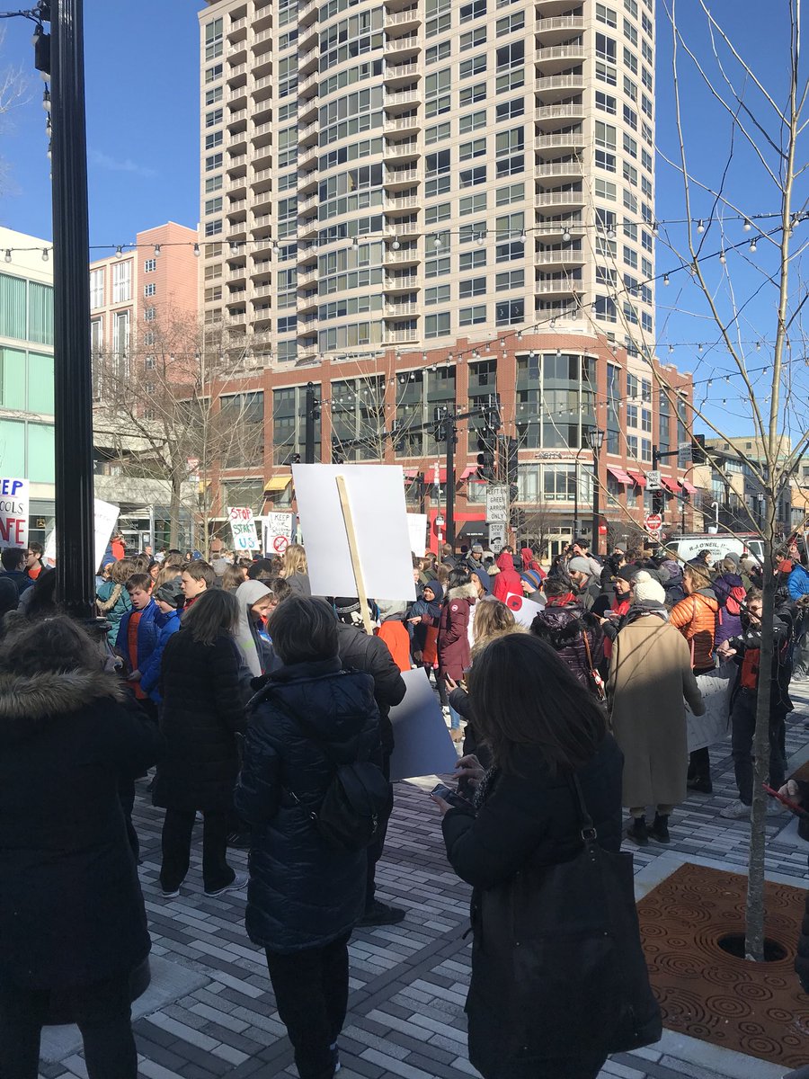 #nationalschoolwalkout #evanstondemandsaction