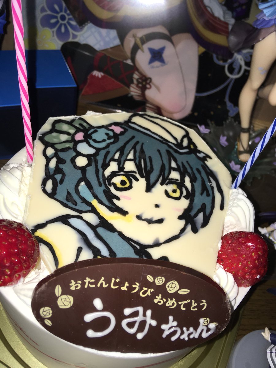 ath_bits's tweet photo. 園田海未ちゃん、お誕生日おめでとう🎂
また新しい活躍の場も広がって海未ちゃん、μ'sのみんなとも会えること楽しみにしてます！
これからも進め一刀両断アイドル道！
ずっとずっと応援します！

#園田海未生誕祭2018 https://t.co/7IJLEa84xN