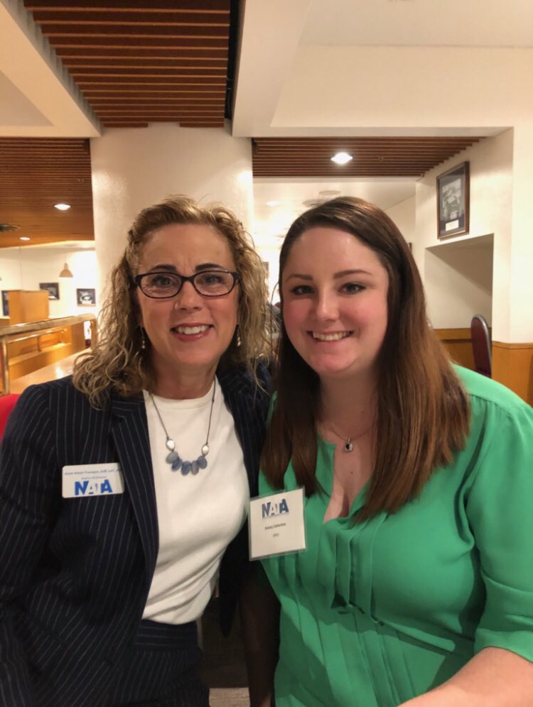 Maryland_ATs's tweet photo. Salisbury MSAT class took part in hit the Hill Day March 7th. Awesome job Salisbury!! Shout out to MAATA District Director @katieFlanAT for hanging out with Kelsey Catterton at the Capital. #NATM2018 #HitTheHill #studentspotlight #Salisbury https://t.co/xJokowPIoR