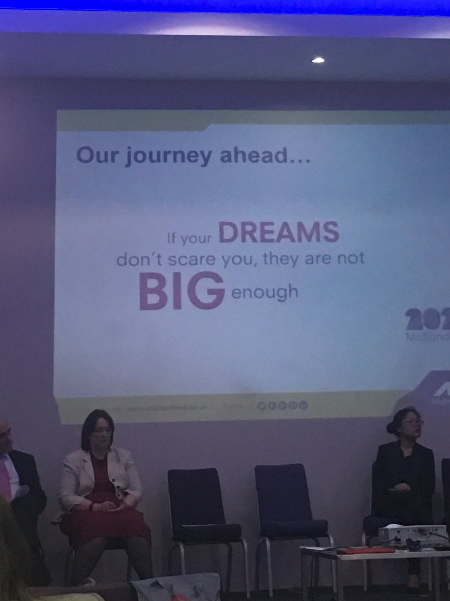 KaitInTheWild's tweet photo. If your dreams don’t scare you they are not big enough - Great advice for life from Francoise Dersken from @MidlandLead @WinR_UK #WomenInRoofing #womeninconstruction https://t.co/hOddHmkzx1