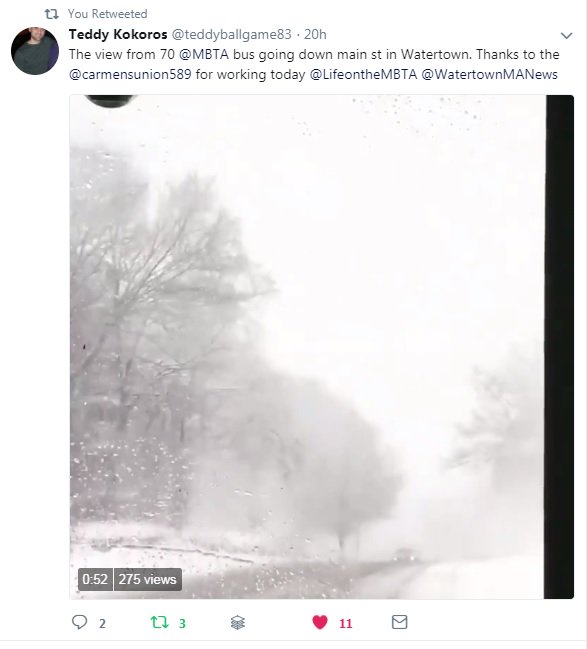 carmensunion589's tweet photo. To all our members who worked during yesterday's #snowstorm (and will be working today), job well done in very challenging conditions. We'd also like our riders for their patience and positive tweets about our members (see attached examples). #RidersFirst #589Pride https://t.co/sRZnNXb0oM