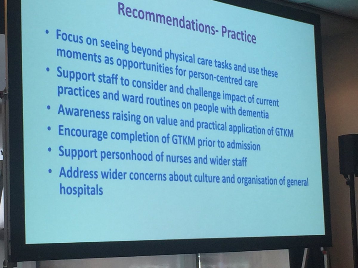 annawaugh1's tweet photo. Making the Getting to Know Me effective in having a positive impact on the care of people with dementia in general hospitals #DCG18 #oneweething @AlzScotCPP @UniWestScotland https://t.co/HlTsNwjslK