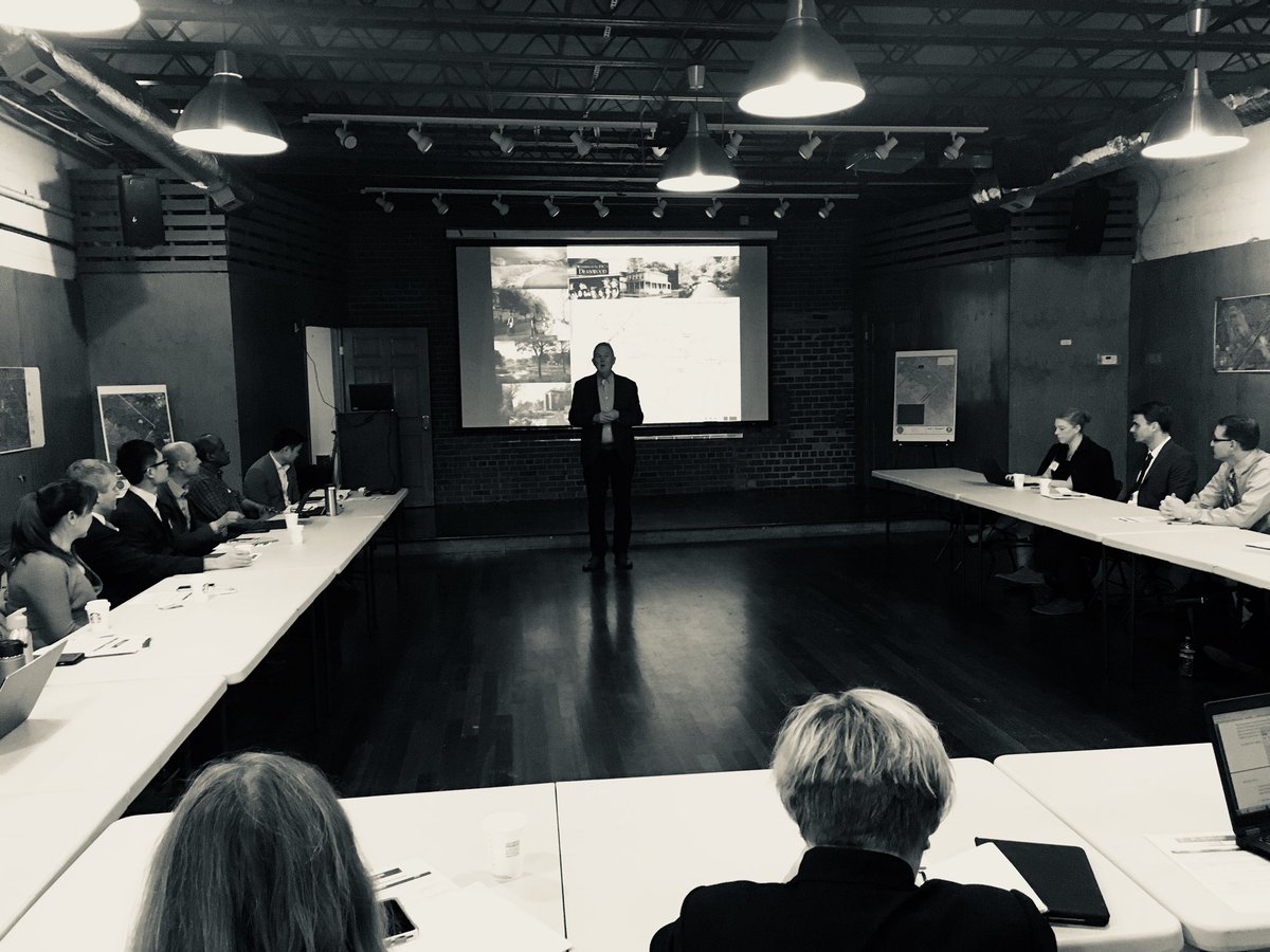 DOEE_DC's tweet photo. Today we kick off the #DCDEN exchange at the Riverside Center in Marvin Gaye park. A delegation from @DenmarkinUSA is here to work with DOEE, sister agencies and collaborators on #floodmitigation and #districtenergy https://t.co/o6Jd4qHRzq
