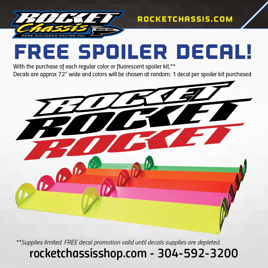 Rocket_Chassis's tweet image. FREE @Rocket_Chassis Spoiler decal with each spoiler kit purchased! 

**Supplies limited. FREE decal promotion valid until decals supplies are depleted. 

rocketchassisshop.com/search?q=spoil…