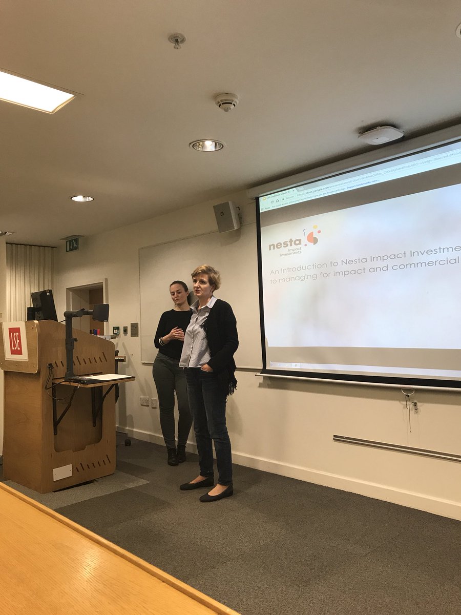 LSEGenerate's tweet photo. We’re here right now with Helen Gironi, Director of Impact Investing at @nesta_uk. Follow on our twitter for live tweets of any nuggets of information we come across. #GenNest https://t.co/v8cco80w2k