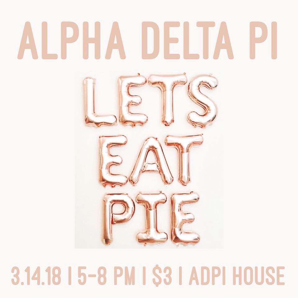 arkansasadpi's tweet photo. IT’S PIE DAY!!!! 🥧🥧🥧 get your tickets at the door or early at the union today from 11-1!!! https://t.co/2UoG7NxAu4