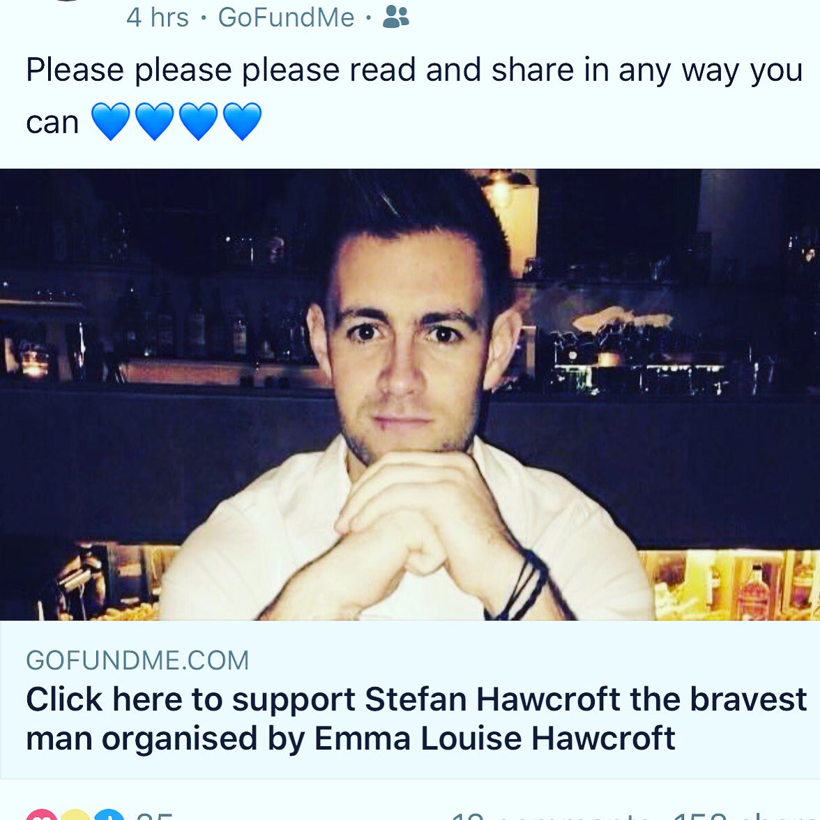 EmmaHawcroft's tweet photo. @thismorning please please please read this story as one of your guests gave us the information about the clinic! Please please can we get a share and get as many people known about it! https://t.co/g0I8lrbJLN #savestefanhawcroft 💙💙💙💙 https://t.co/GgiIZwRTf4