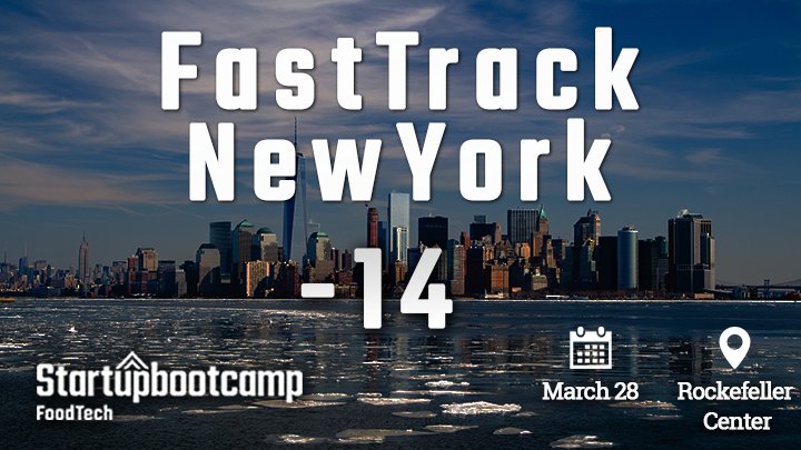 #NYC #foodtech #startups hurry up! Only 2 weeks to our #sbcFastTrack. Meet awesome mentors like <a href="/jewellsparks/">W Jewell Sparks</a>, <a href="/jourdan_damien/">Damienjourdan</a>, <a href="/PaoloCuccia/">paolo cuccia</a>, <a href="/victorpenev/">Victor Penev</a>, <a href="/lynnloacker/">Lynn Loacker</a>, <a href="/mesutcelebi/">Mesut Celebi</a>, <a href="/Baconista/">Brita Rosenheim</a>, <a href="/TheFundingGuru/">Andrew D Ive</a>, @MerijnDols and many more. Apply now! bit.ly/2s72kLy
