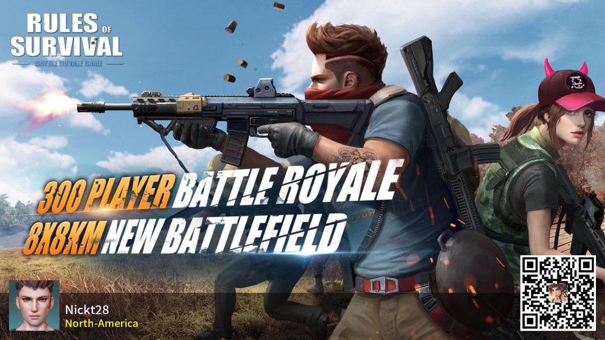 nicktrehey's tweet photo. #RulesofSurvival https://t.co/q6Y1yGiXFf