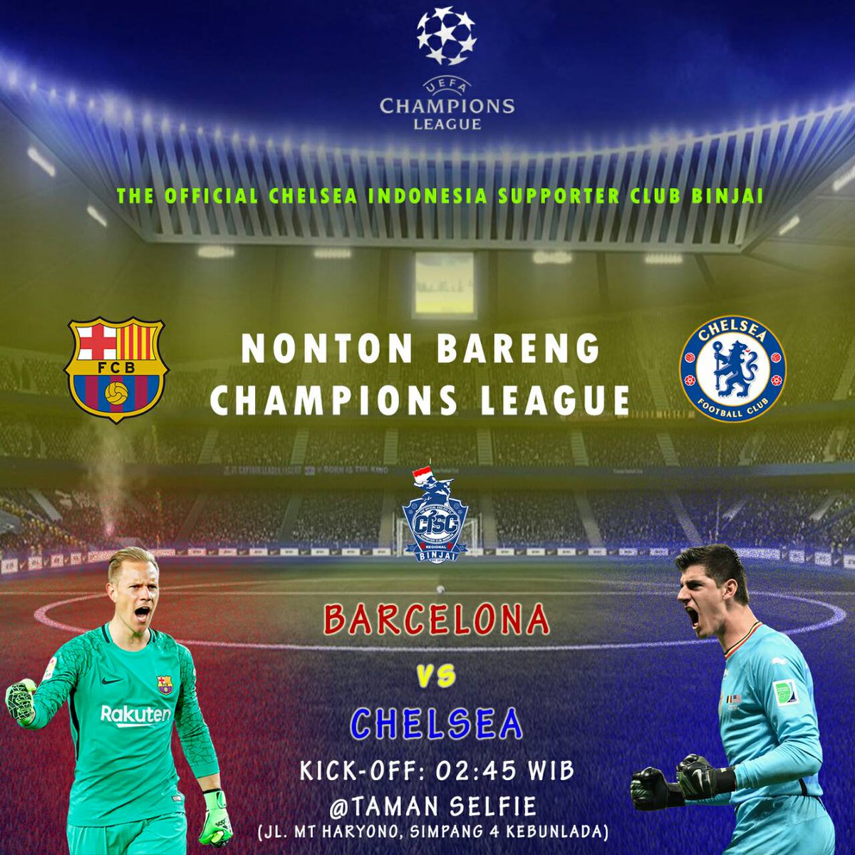 CISCbinjai_'s tweet image. Gass Nobar!!
Kalau bukan kita siapa lagi, kalau bukan sekarang kapan lagi.
Budayakan Nobar.