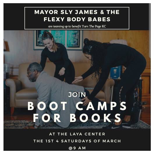 SATURDAY! Come work that core &amp; balance for a good cause! <a href="/TurnthePageKC/">Turn the Page KC</a> <a href="/MayorSlyJames/">Sly James (Former Mayor)</a> <a href="/KCTV5/">KCTV5 News</a> <a href="/fox4kc/">FOX4 News Kansas City</a> 
Register 👉🏽eventbrite.com/e/boot-camps-f…