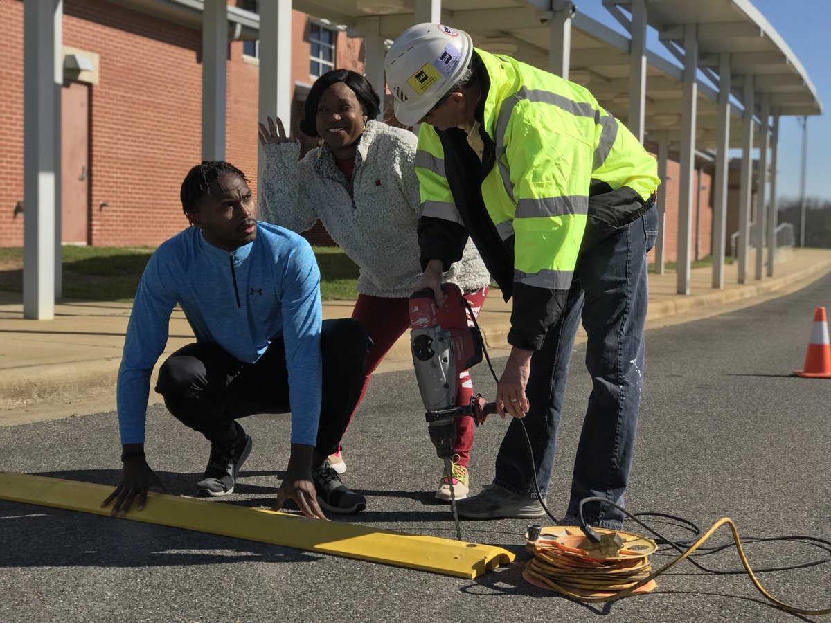 irbyaka's tweet photo. A huge thanks to Julio Jones Kia for speed breakers at Southview_TCS #SchoolSafety #Community #partnership TCSBoardofEd https://t.co/1WzjcnGCNF