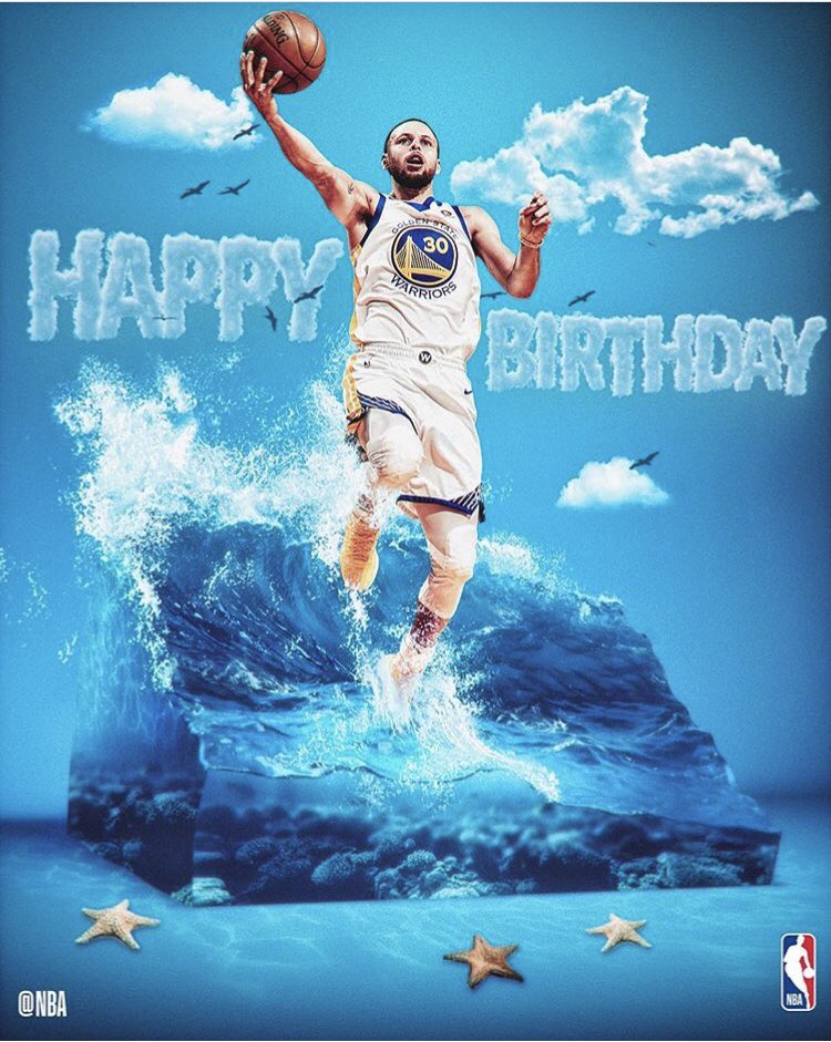 Hoy cumple 30 años uno de los Splash Brothers  ni más ni menos que Stephen Curry Happy Birthday!   