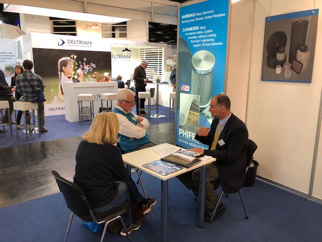 PhiferInc's tweet image. More from #FILTECH 2018 #filtration #mesh Booth C24