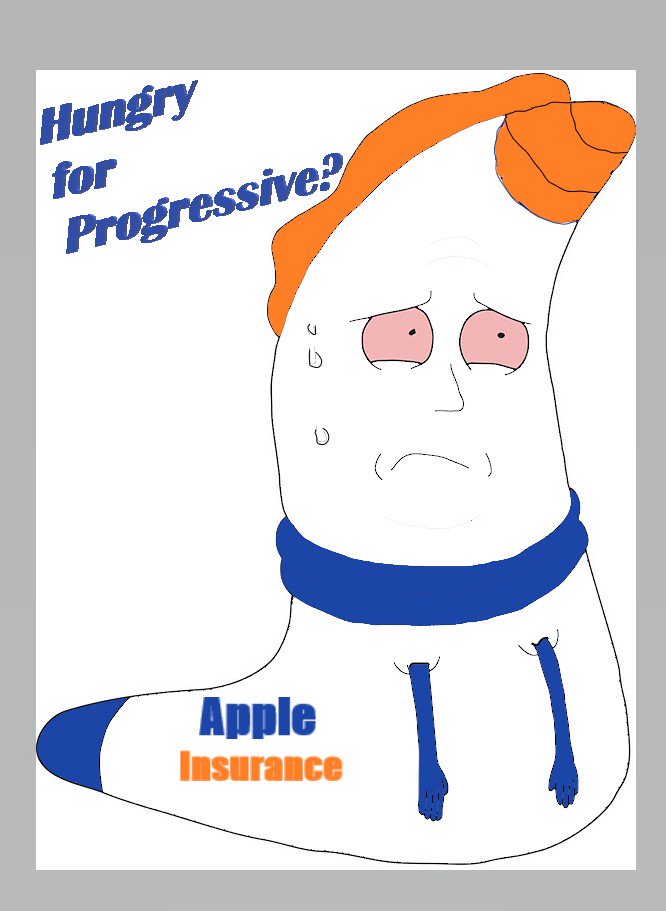 Andrewtmadison's tweet photo. @ChrisFParnell I'm sorry but the box has taken it's final form. It is the best campaign to ever come out of this agency. #hungryforapples #myman #Jerrysmith #rickandmorty https://t.co/xUh3uFPIn9