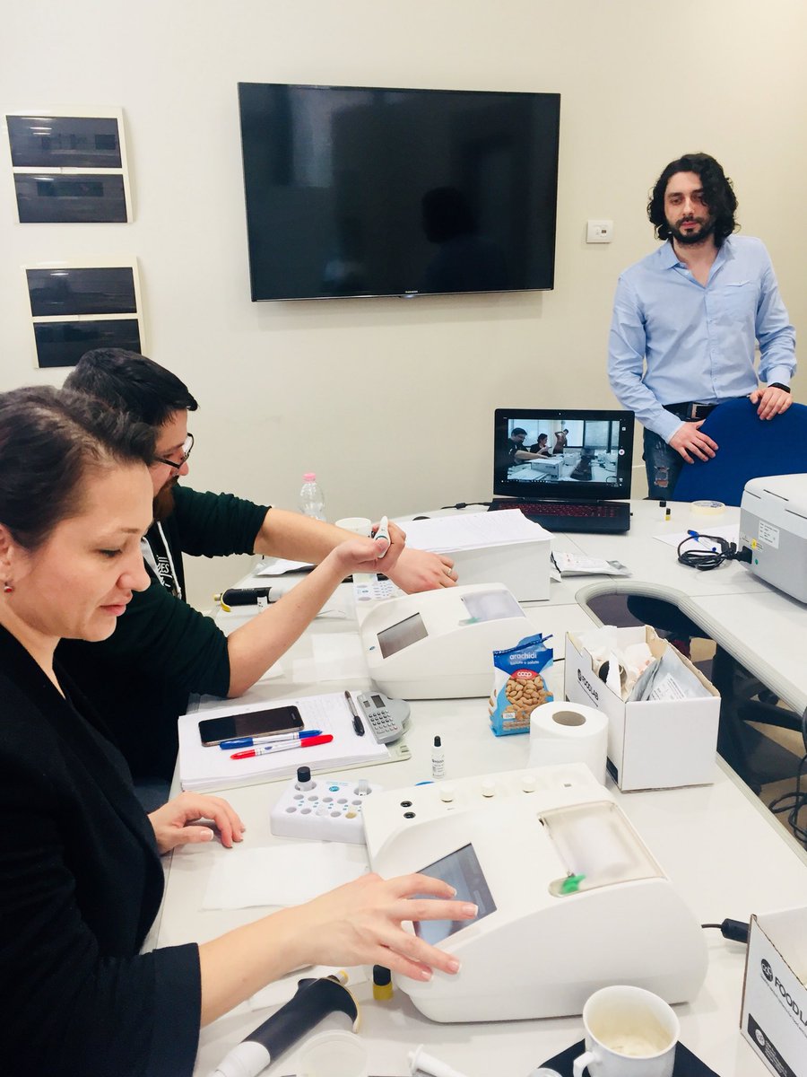 CDRFoodLab's tweet photo. Simone Bellassai with our New Turkish distributor, Terra Analiz. Two training days. #CDRFoodLab #foodindustry#foodquality#foodsafety https://t.co/8lezKK5ZvL