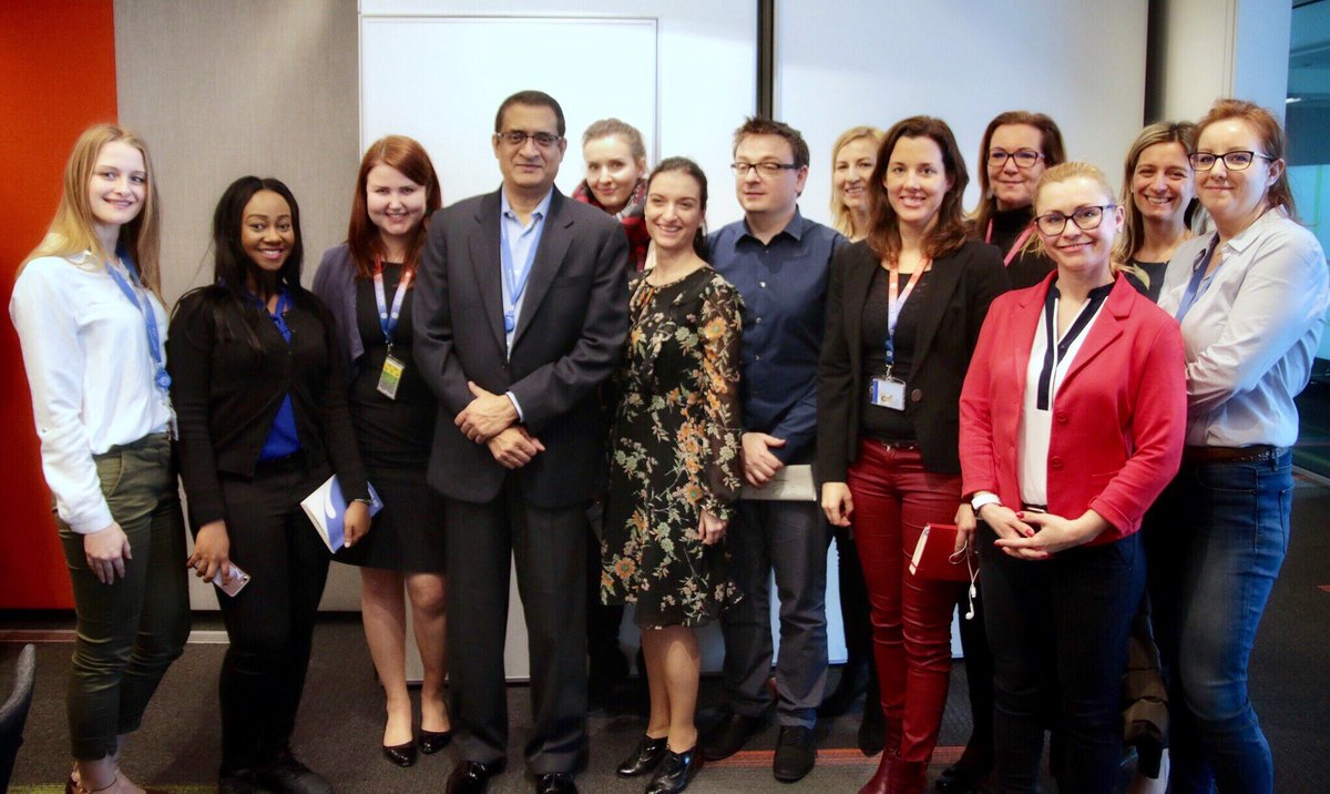 eva__marton's tweet photo. Today we had a honor to personally share stories about GE Working Parents Program with the Chief Human Resources Officer of GE,  Raghu Krishnamoorthy.
Let me thank all our volunteers their everyday efforts and passion dedicated to Working Parents Program! 
#geworkingparents https://t.co/MvJMnV2lmy