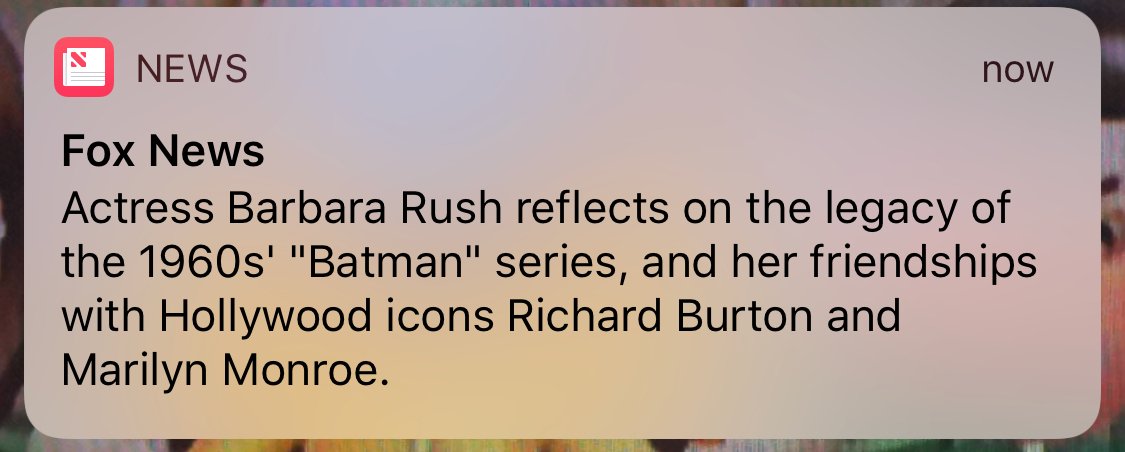 Thanks to Apple News, I no longer miss out on important breaking stories like this one.