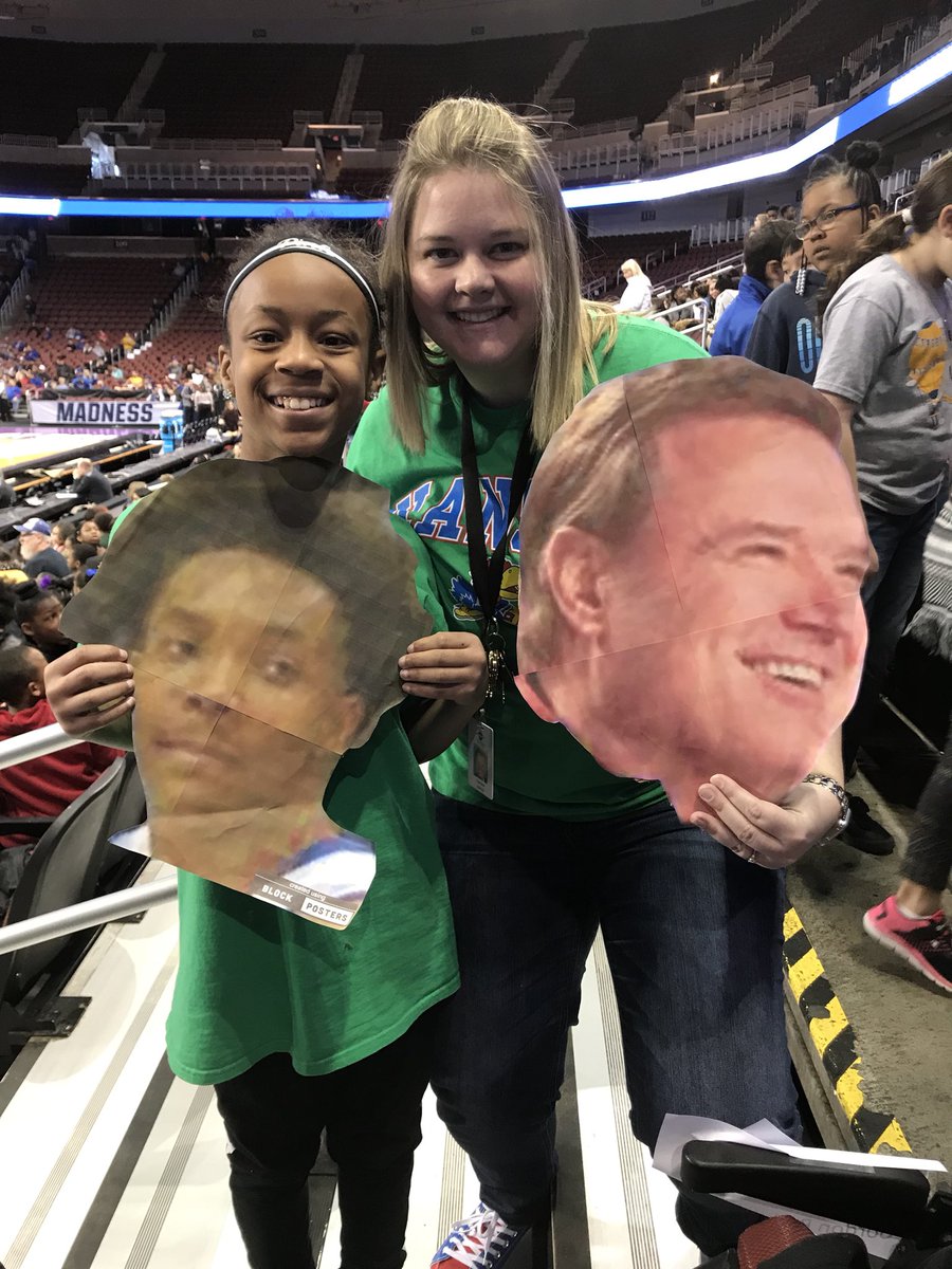 Buckner3rd's tweet photo. NCAA first round practice! @bybanks18 #wpsproud #MarchMadness2018 #wichita #intrustbankarena https://t.co/fdU3bxckWg