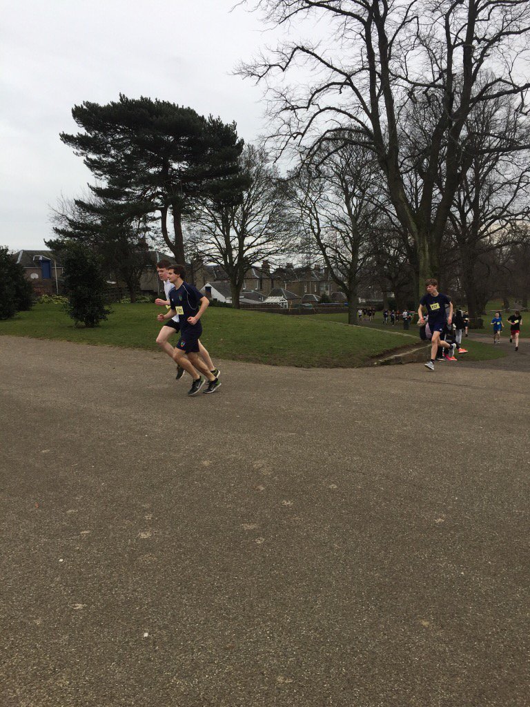 HarrisAcademyPE's tweet photo. Well done to all our runners in the dundee schools cross country today with some achieving medals. #harrispe https://t.co/6B93ndIXjL