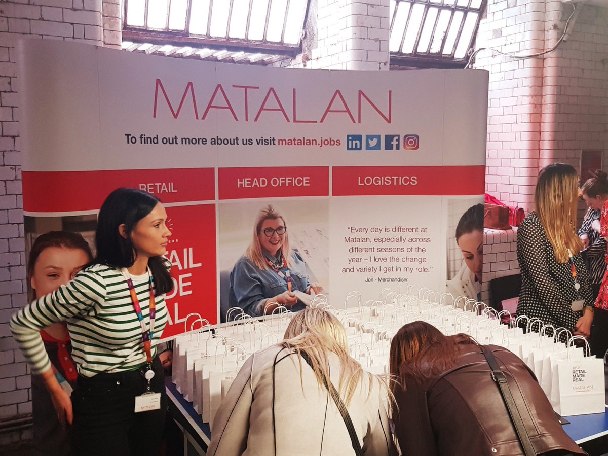 cannyhackett's tweet photo. Great to see some top #fashion, #apparel and #retail brands supporting the next generation of talent at The Fashion Network's #Recruitment Fair too.
#TFNRecFair #careers https://t.co/smLRrNw5Ll