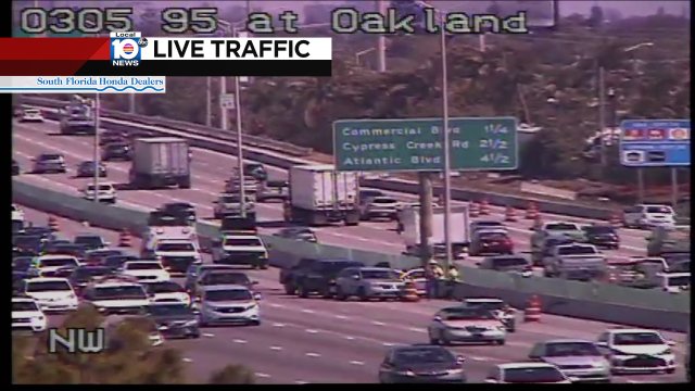 Crash on I-95 SB at Oakland Park Blvd #traffic https://t.co/Bel7S4ZGmH